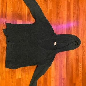 Urban outfitters green fuzzy sweatshirt